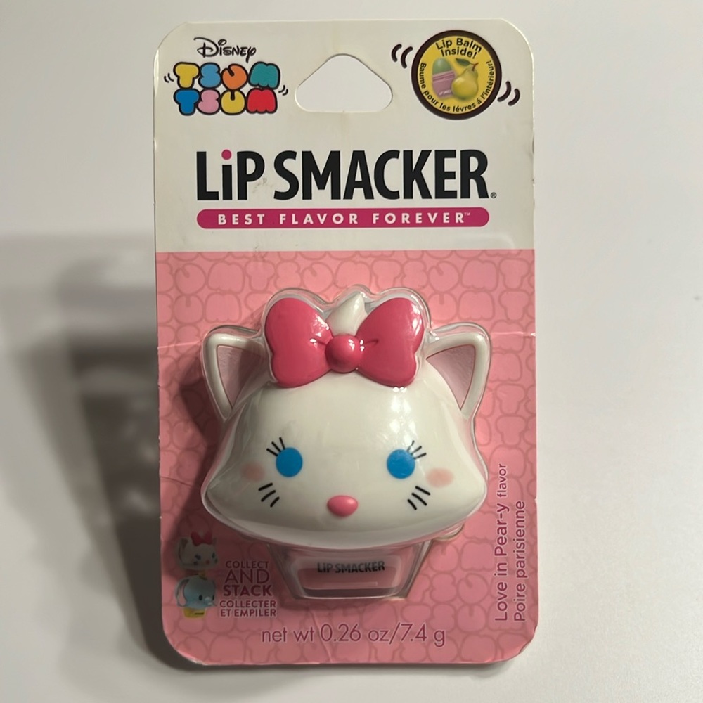 NWT Lip Smacker Disney’s Tsum Tsum collection- Marie stackable balm